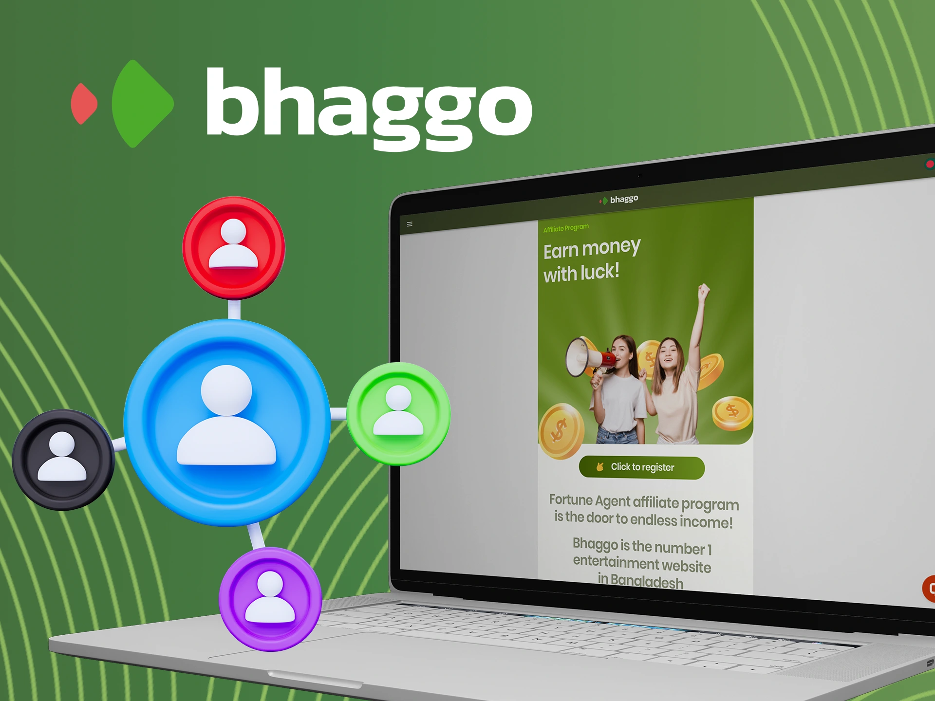 Get to know Bhaggo's affiliate program.